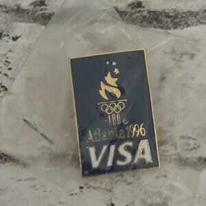 VISA Atlanta 1996 Olympics Pin NEW